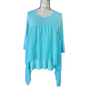 Kim & Cami NWT Layered Shirt Size Small